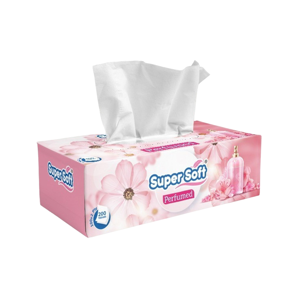supersoft perfumed tissue box